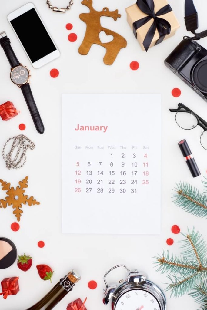 An image of a calendar for January 2020. Could this be your year?