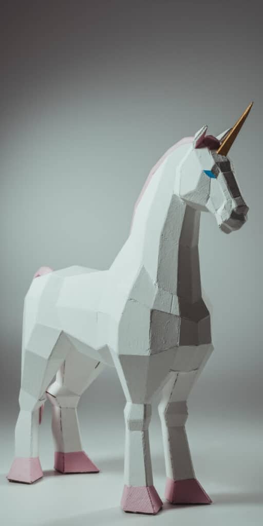 A large, white pink hoofed unicorn. Recruitment can often feel like you're searching for one of these